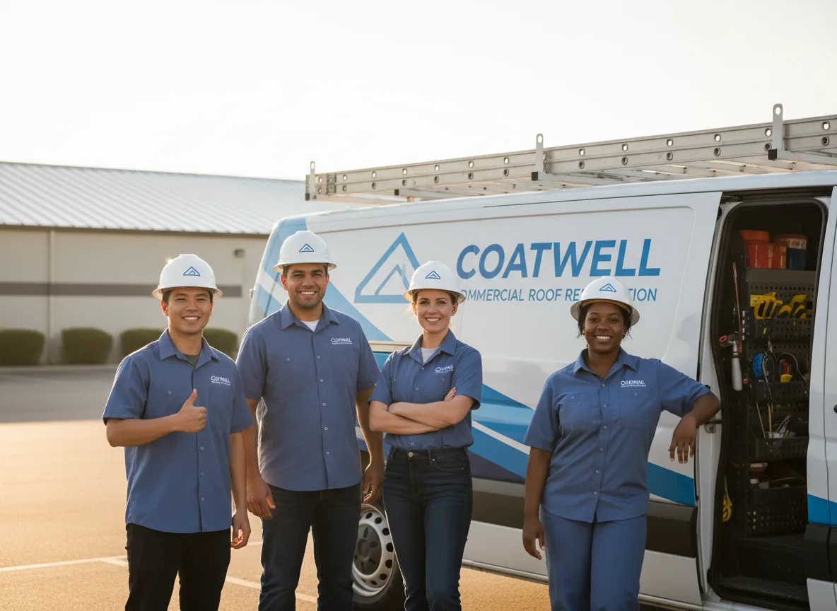 Commercial roof coating company in Lohman, MO
